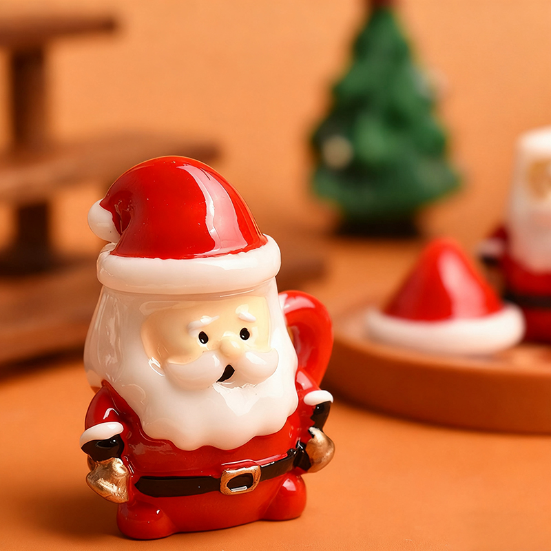Mini Santa Teacup Ornament - R - Resin Crafts บทวิจารณ์และราคา
