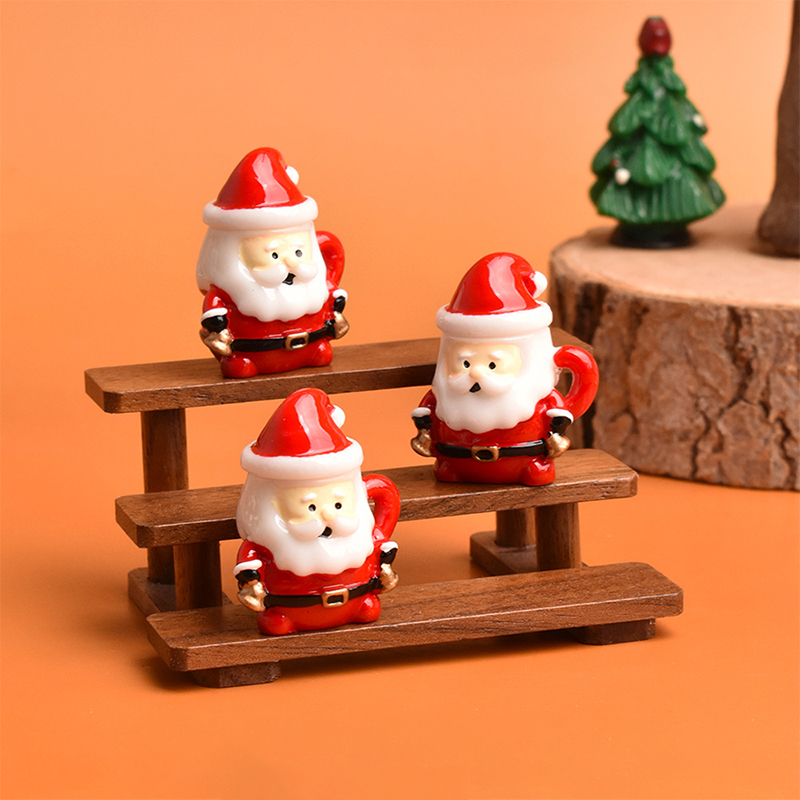 Mini Santa Teacup Ornament - R - Resin Crafts บทวิจารณ์และราคา