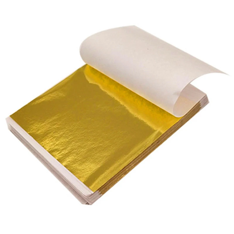 100Pcs 9Cm Individually Packag - Gold Foil Flakes บทวิจารณ์และราคา