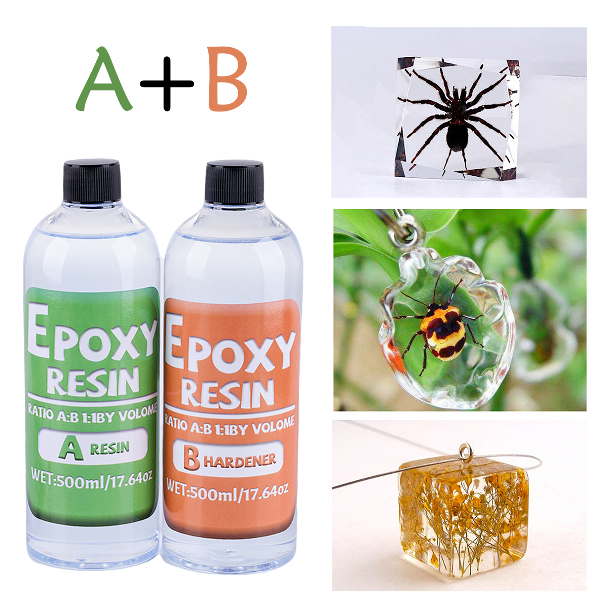 1:1 AB Resin Epoxy Glue Kit Hi - Resin Jewelry Kit บทวิจารณ์และราคา