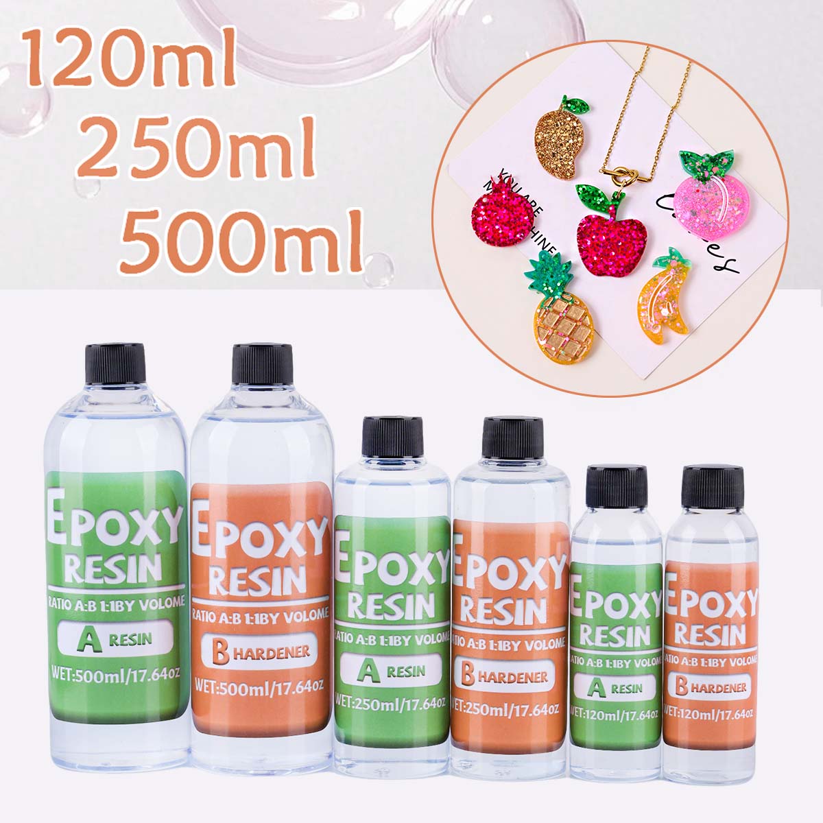 1:1 AB Resin Epoxy Glue Kit Hi - Resin Jewelry Kit บทวิจารณ์และราคา