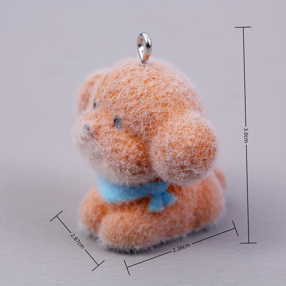 10pcs Flocking Puppy Dog Resin - Resin Craft Projects บทวิจารณ์และราคา