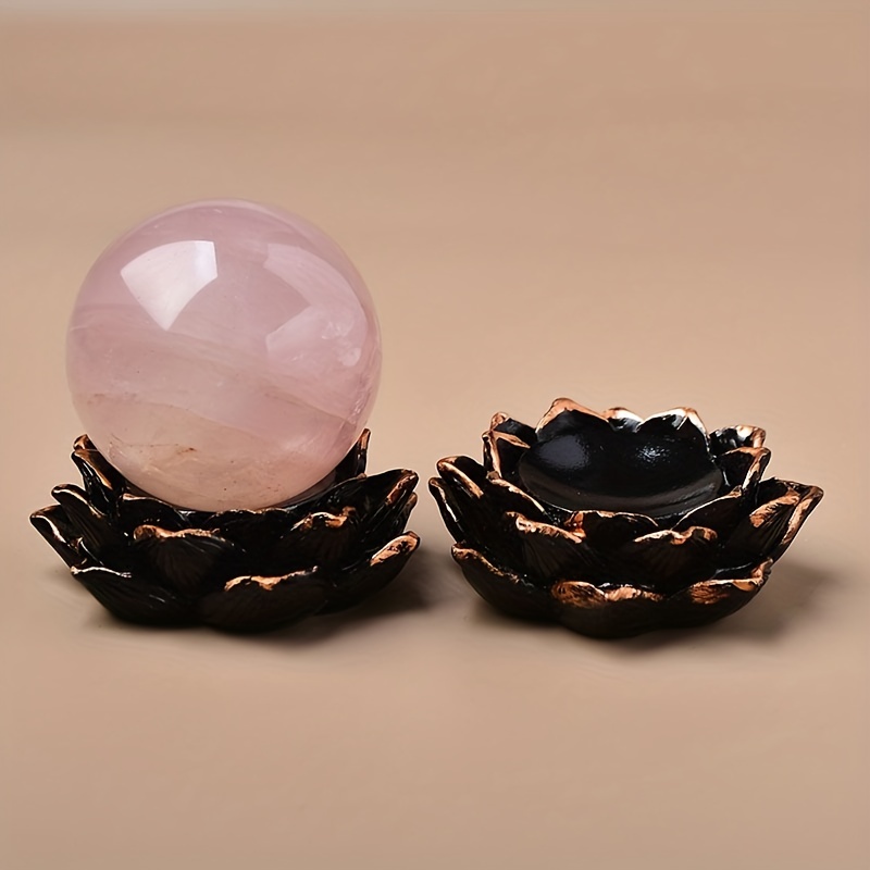 1pc Lotus Flower Crystal Ball  - Flower Preservation Resin บทวิจารณ์และราคา