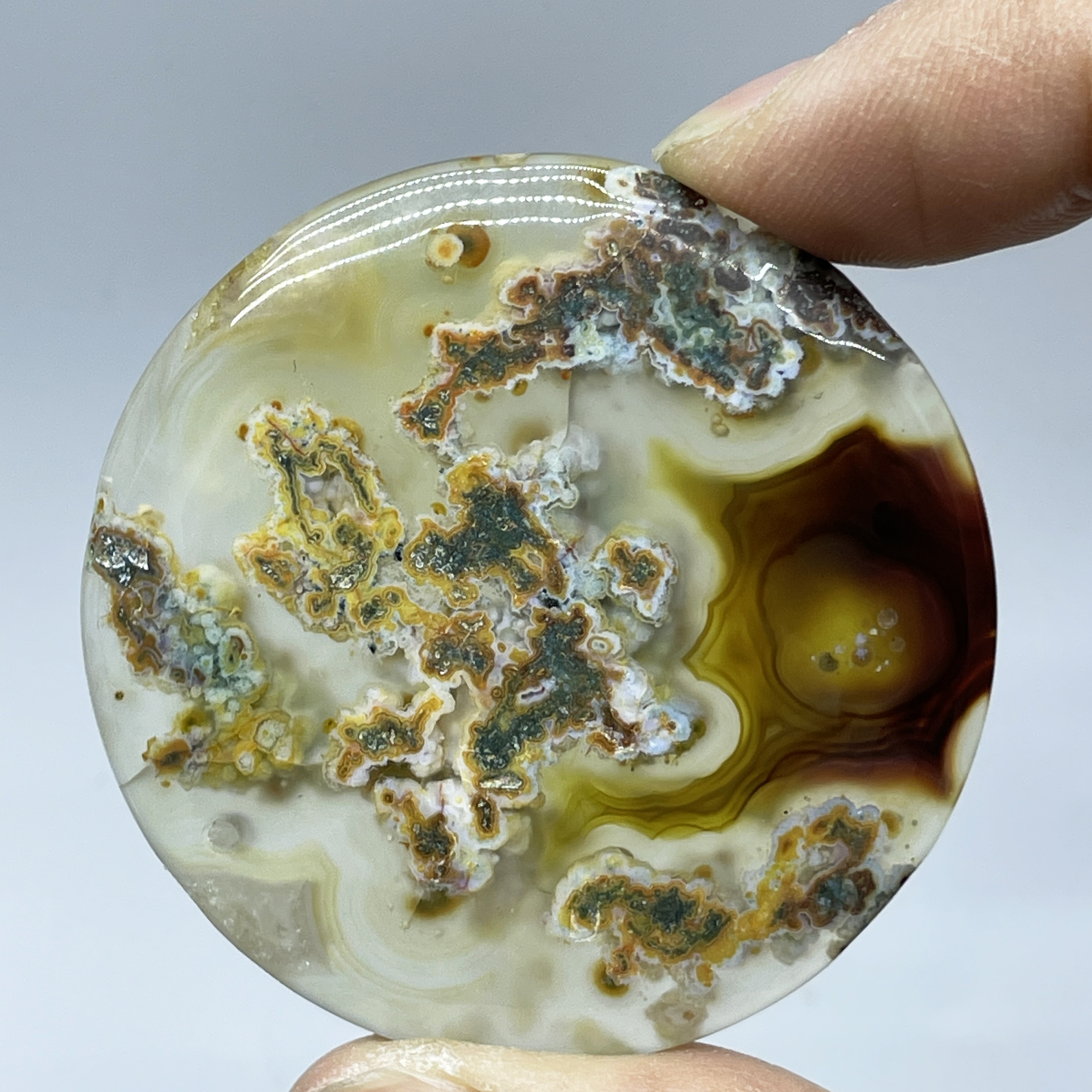 Natural Crystal Moss Agate Wat - Terrarium Moss Art บทวิจารณ์และราคา
