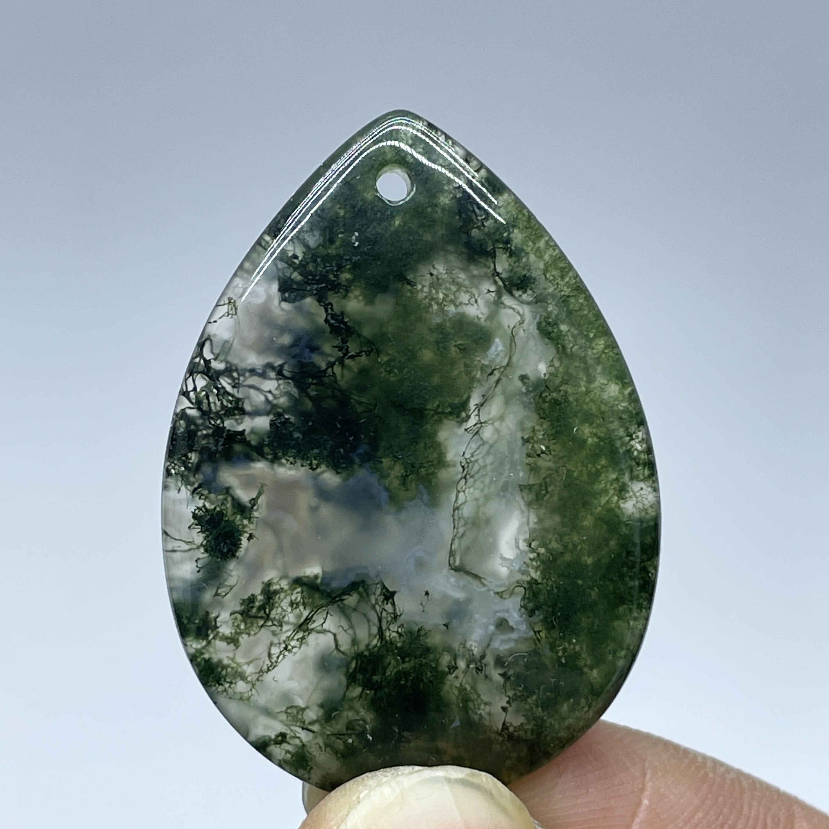 Natural Crystal Moss Agate Wat - Terrarium Moss Art บทวิจารณ์และราคา
