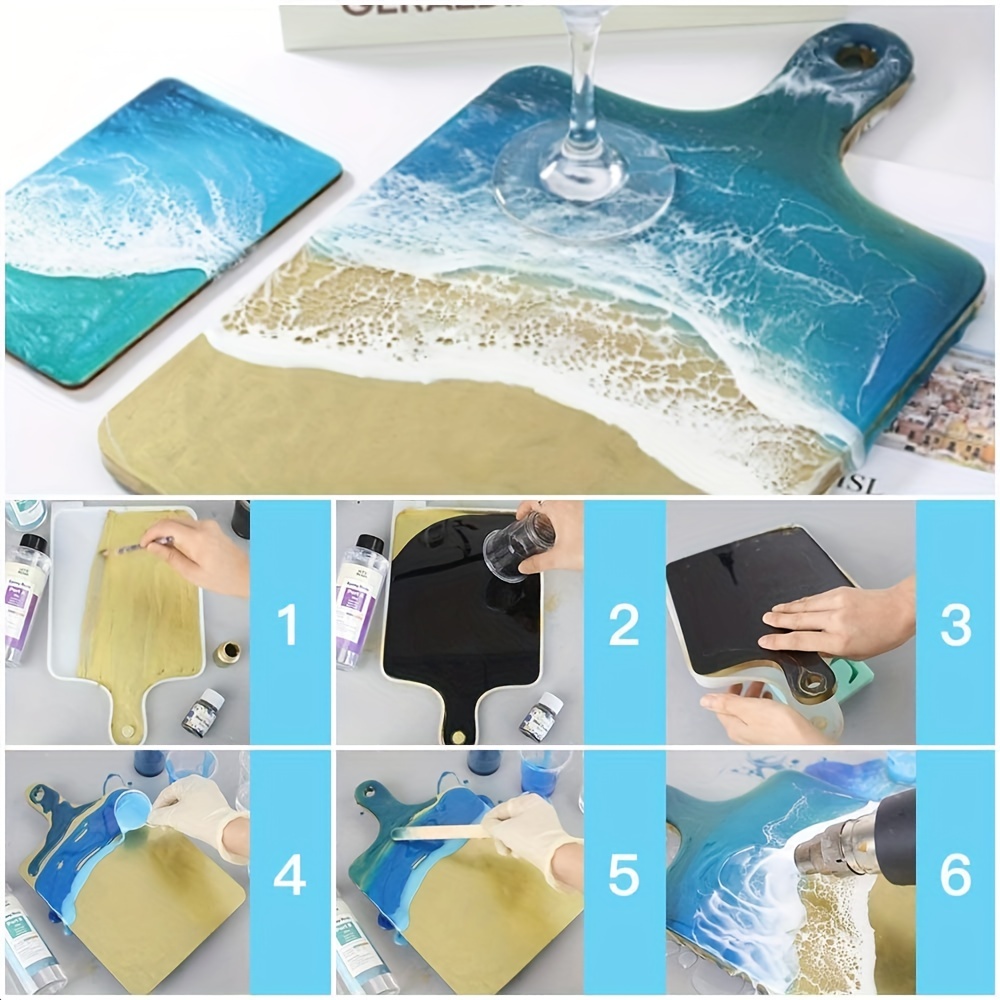 Epoxy Resin Silicone Tray Cast - Geode Mold Silicone บทวิจารณ์และราคา