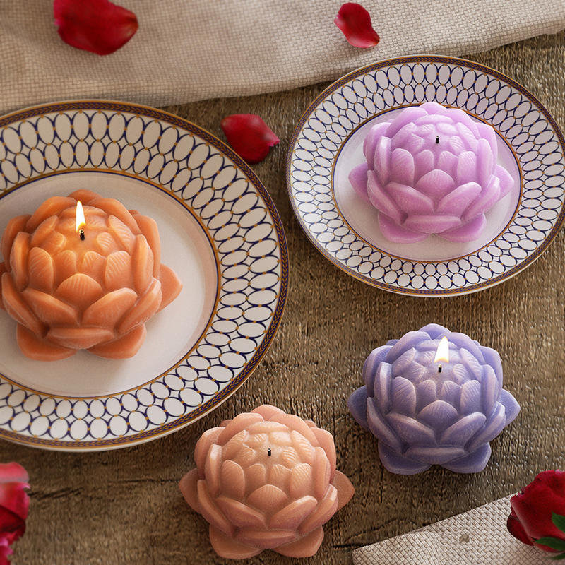 1PC Lotus Flower Candle Mold S - Resin Craft Ideas บทวิจารณ์และราคา