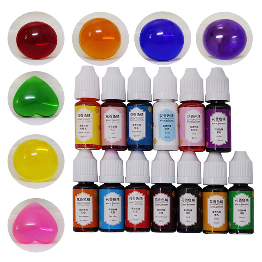 13 Color Epoxy Resin Pigment D - Flower Preservation Resin บทวิจารณ์และราคา