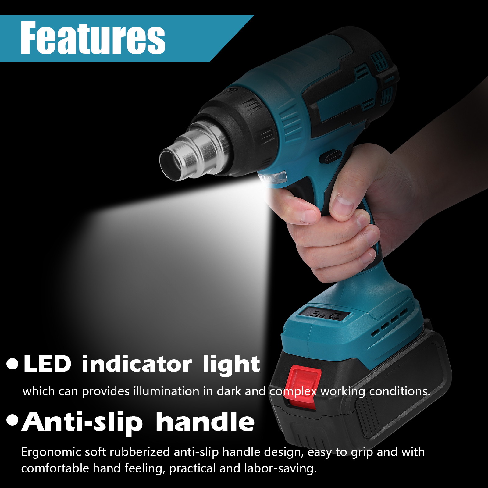 300W Cordless Hot Air Machine  - Heat Gun Small บทวิจารณ์และราคา