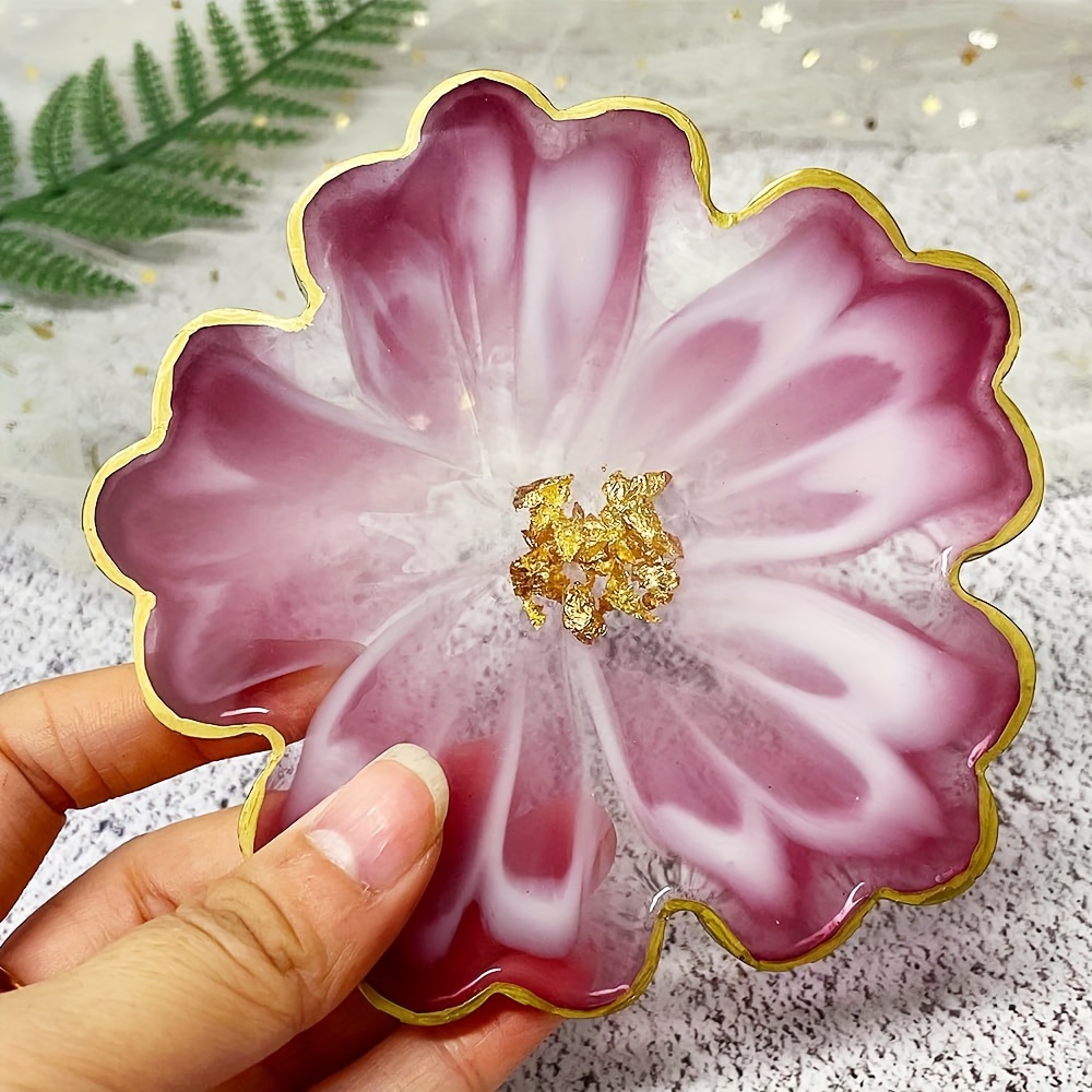 1-piece 13-inch large flower t - Serving Tray Mold บทวิจารณ์และราคา