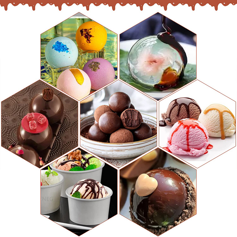 6 Cavities Semicircle Silicone - Coaster Mold Round บทวิจารณ์และราคา