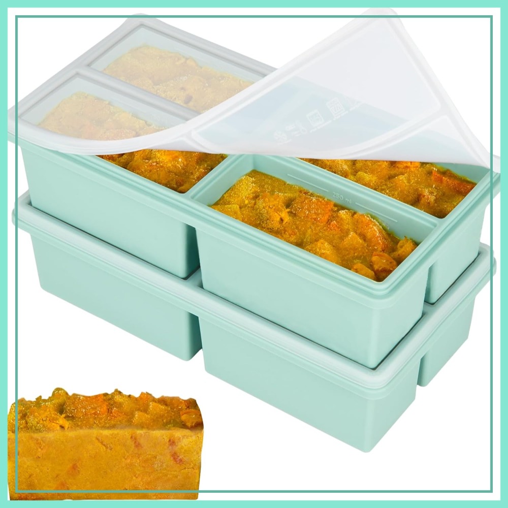 Silicone Freezer Trays with Li - Silicone Mold Tray บทวิจารณ์และราคา