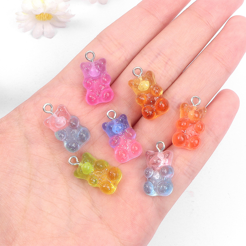 60pcs Dual Color Resin Bear Sh - Resin Craft Material บทวิจารณ์และราคา