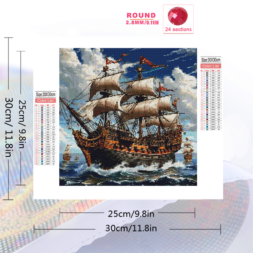 Momoart Diamond Painting Ship  - Resin Craft For Beginners บทวิจารณ์และราคา