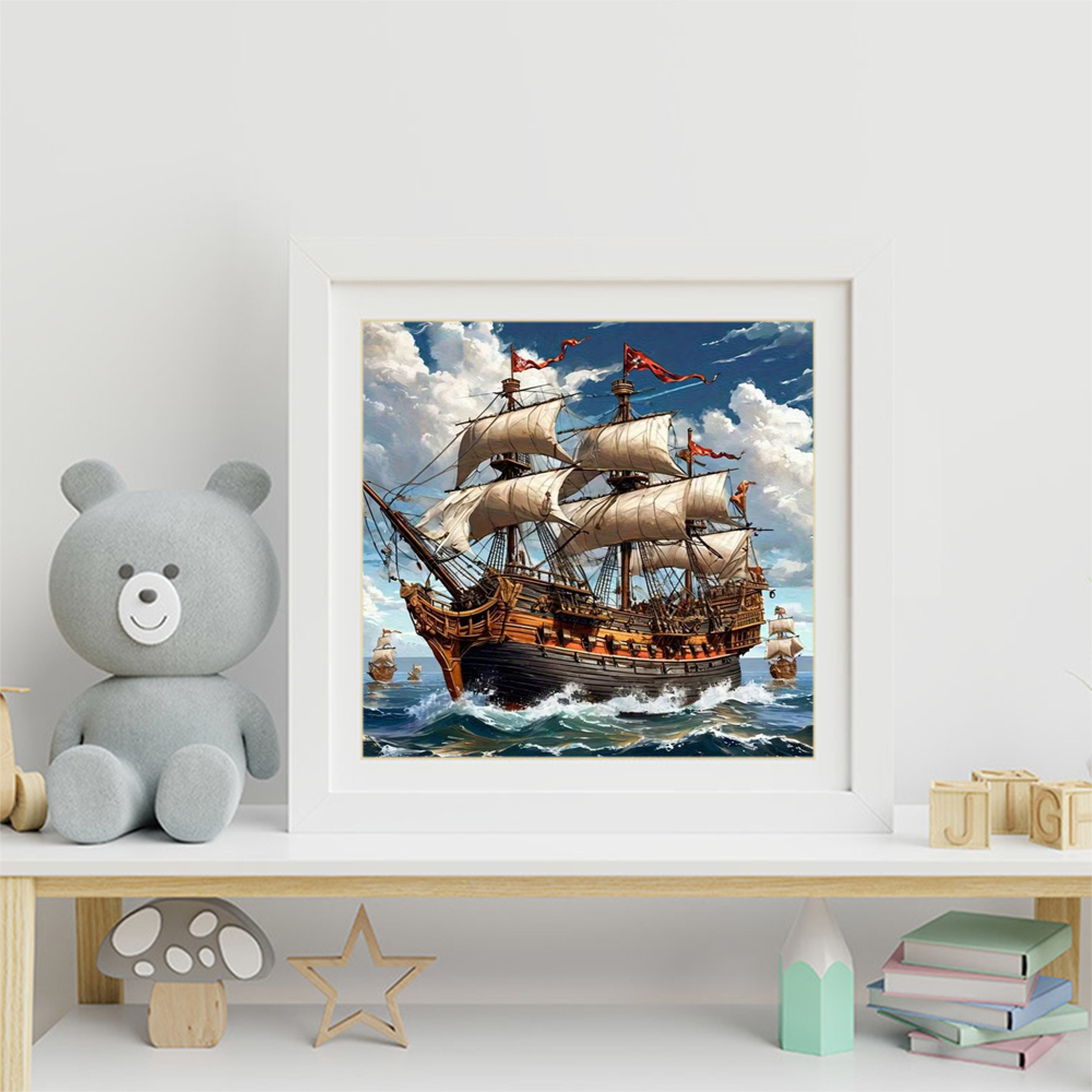 Momoart Diamond Painting Ship  - Resin Craft For Beginners บทวิจารณ์และราคา