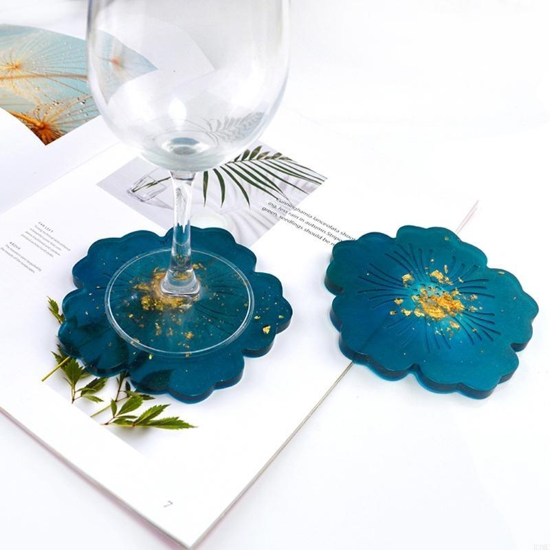 R3MC 2Pcs DIY Flower Silicone  - Geode Mold Silicone บทวิจารณ์และราคา