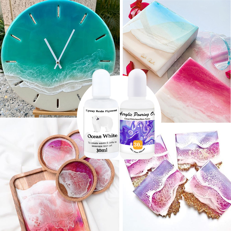 Acrylic Infusion Oil & Epoxy R - Resin Pigment Set บทวิจารณ์และราคา