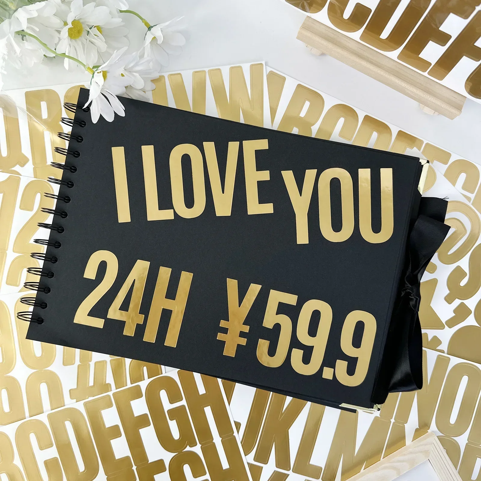 100 Pcs 6 Sheets Gold Letter S - Gold Foil Flakes บทวิจารณ์และราคา