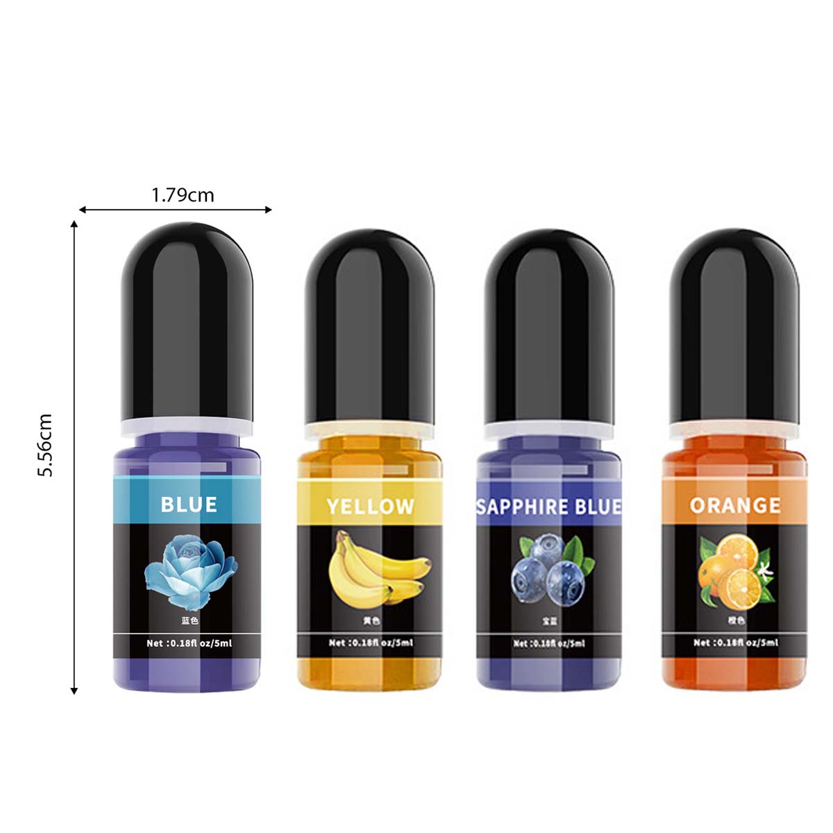 5ml/Bottle Epoxy Resin Pigment - Resin Pigment Set บทวิจารณ์และราคา