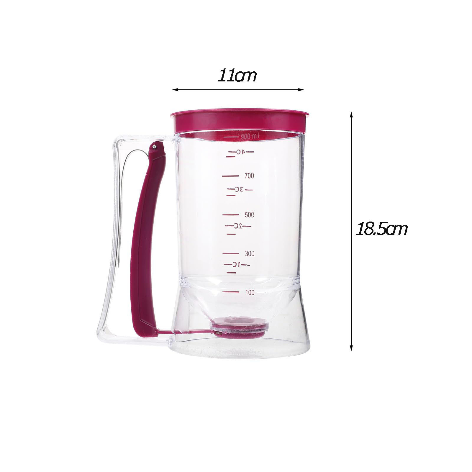 900ml Batter Dispenser Cupcake - Mixing Cup Silicone บทวิจารณ์และราคา