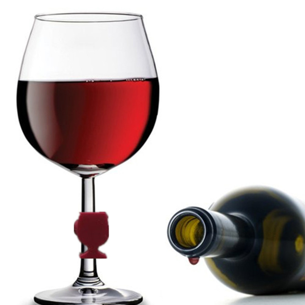 8Pcs Reusable Silicone Wine Gl - Mixing Cup Silicone บทวิจารณ์และราคา