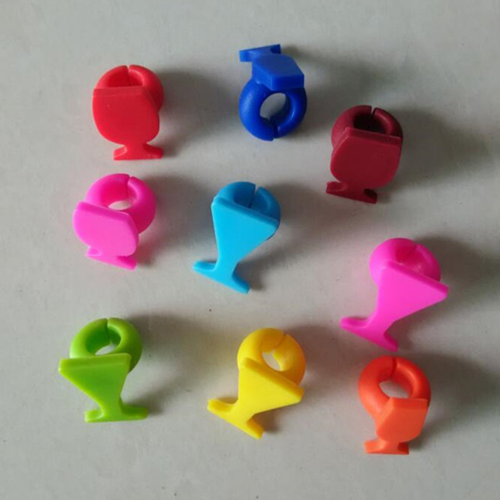 8Pcs Reusable Silicone Wine Gl - Mixing Cup Silicone บทวิจารณ์และราคา