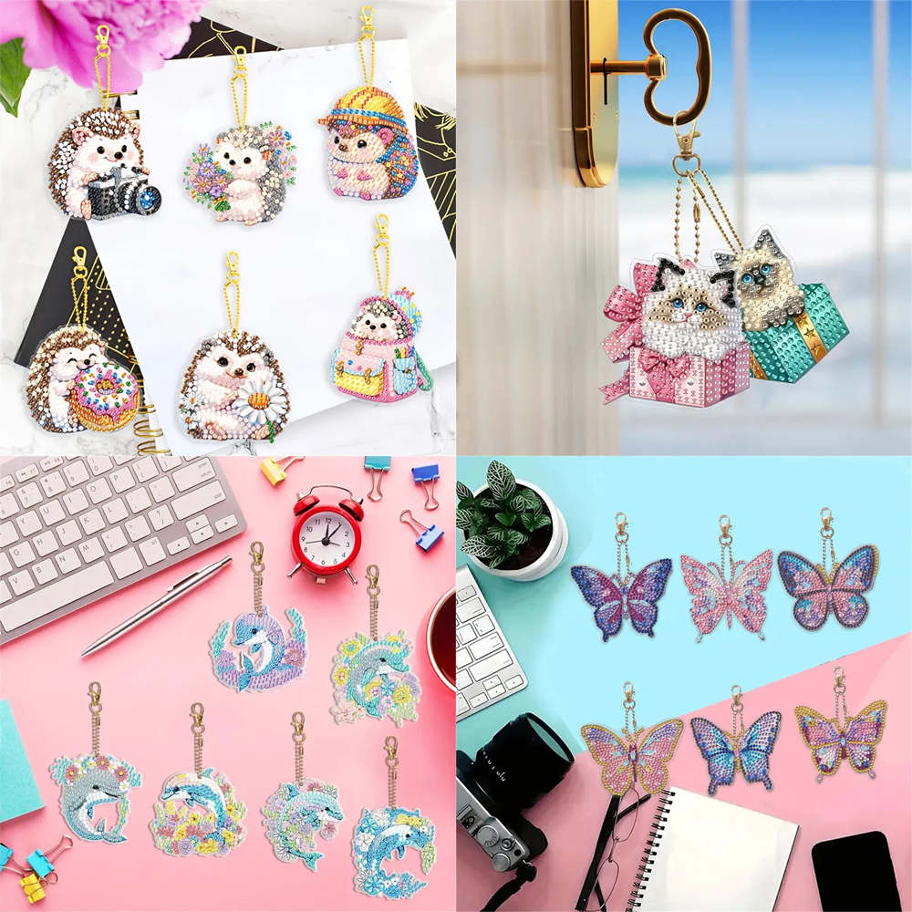 DIY Diamond Painting Keychains - Resin Craft For Beginners บทวิจารณ์และราคา