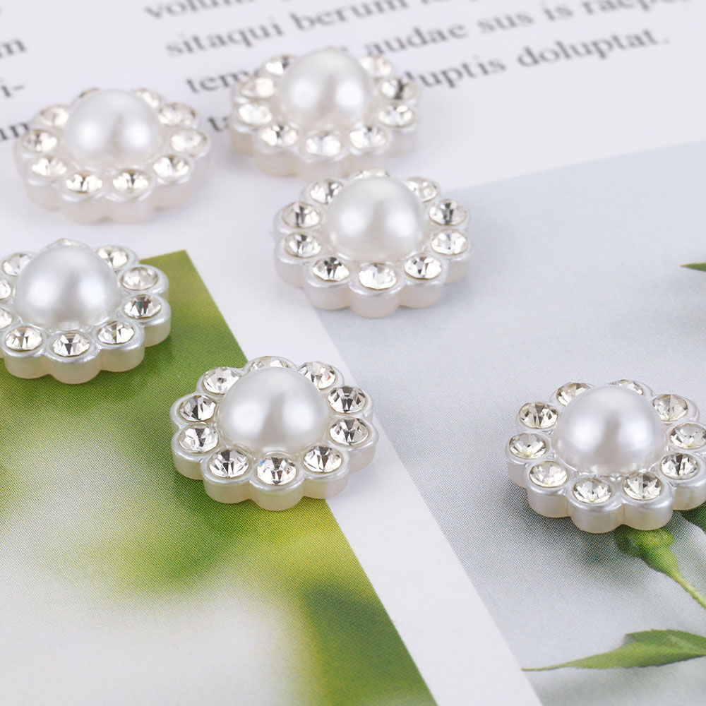 50pcs White Flat Imitation Pea - Flower Preservation Resin บทวิจารณ์และราคา
