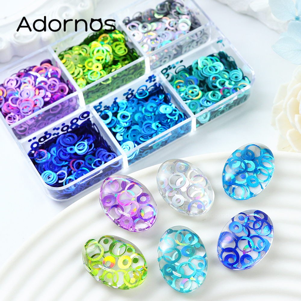 Holographic Bubble Glitter For - Gold Foil Flakes บทวิจารณ์และราคา
