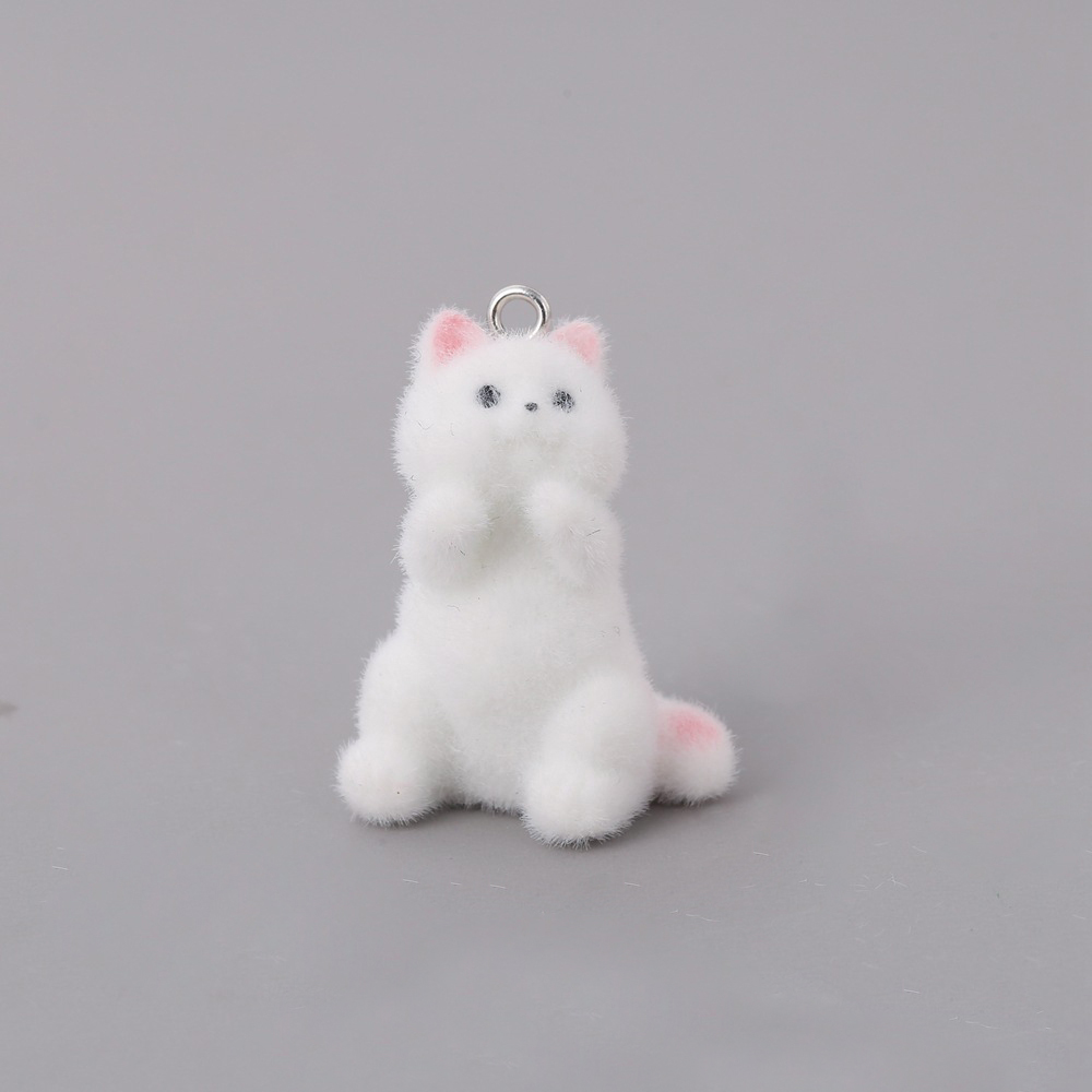 2pcs Flocking Little Cat Resin - Resin Craft Projects บทวิจารณ์และราคา