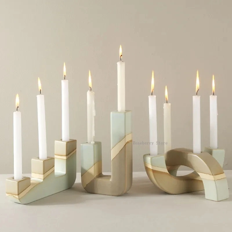 Geometry Candlestick Silicone  - Serving Tray Mold บทวิจารณ์และราคา