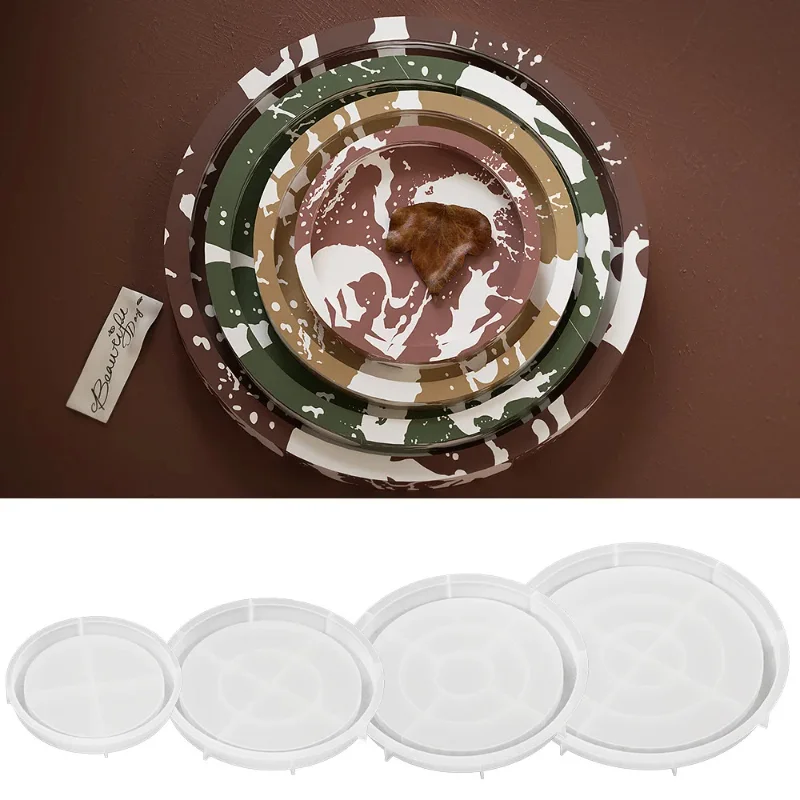 Large round Silicone Rolling T - Serving Tray Mold บทวิจารณ์และราคา