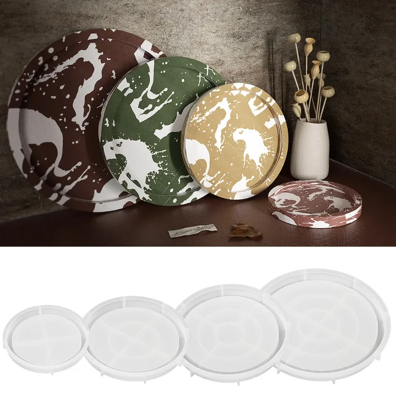 Large round Silicone Rolling T - Serving Tray Mold บทวิจารณ์และราคา