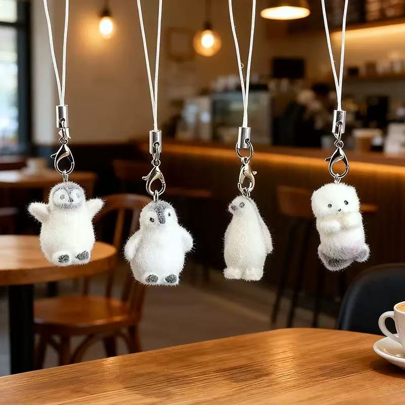 5pcs Flocking Small Penguin Re - Resin Craft Projects บทวิจารณ์และราคา