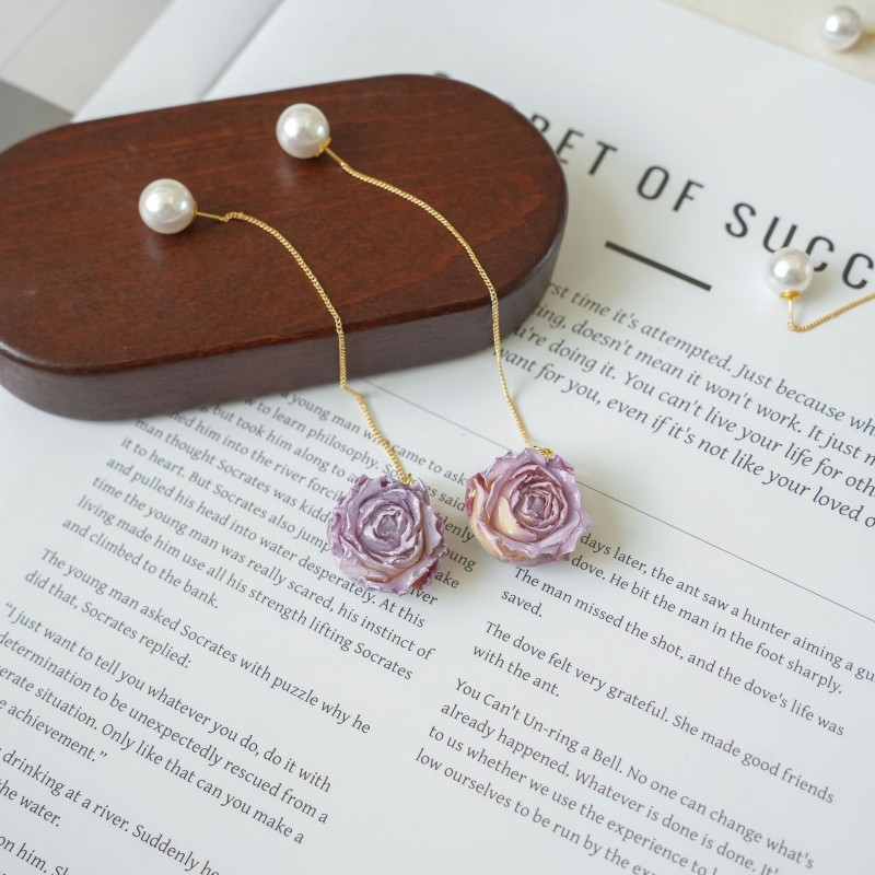 Preserved Rose Flower Series E - Flower Preservation Resin บทวิจารณ์และราคา