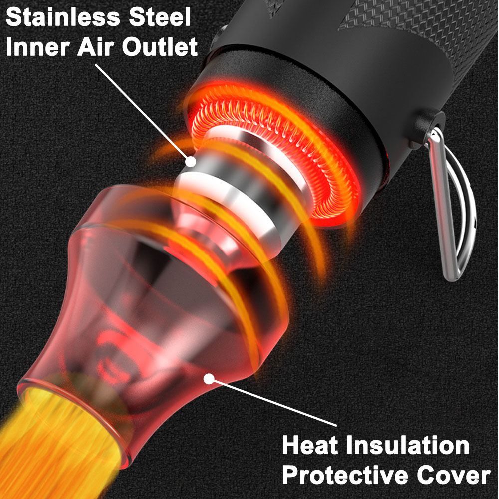 300W Hot Air Gun Portable Mini - Heat Gun Small บทวิจารณ์และราคา