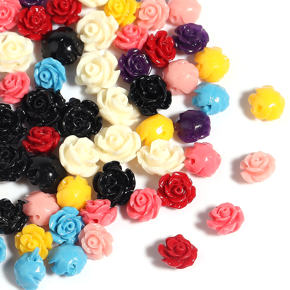 1 Strand 6 8 10 12 15mm Rose C - Flower Preservation Resin บทวิจารณ์และราคา