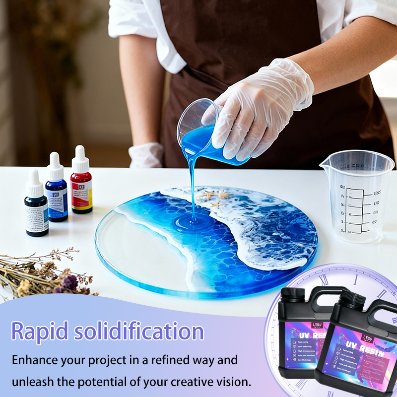 1000g UV Resin Crystal Clear H - Epoxy Uv Resin Kit บทวิจารณ์และราคา